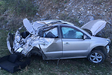 В Бурятии 17-летний подросток сел за руль машины и пострадал в ДТП