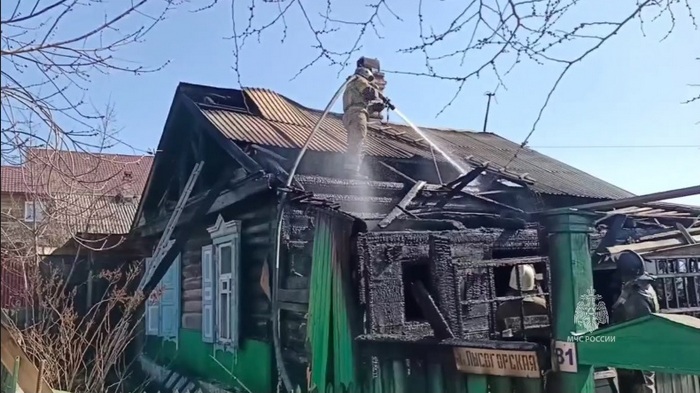 Женщина погибла в пожаре в Улан-Удэ