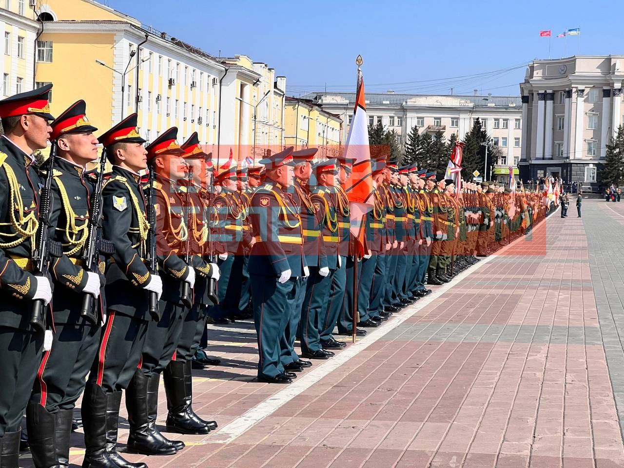 Парад Победы проходит сегодня в Улан-Удэ - новости Бурятии и Улан-Удэ