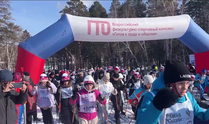 В Улан-Удэ сегодня проходит «Лыжня России»