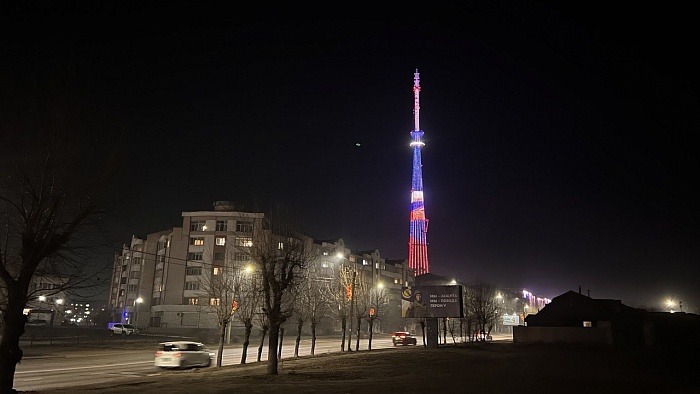 Телебашня в Улан-Удэ окрасится алым пламенем в День памяти и скорби