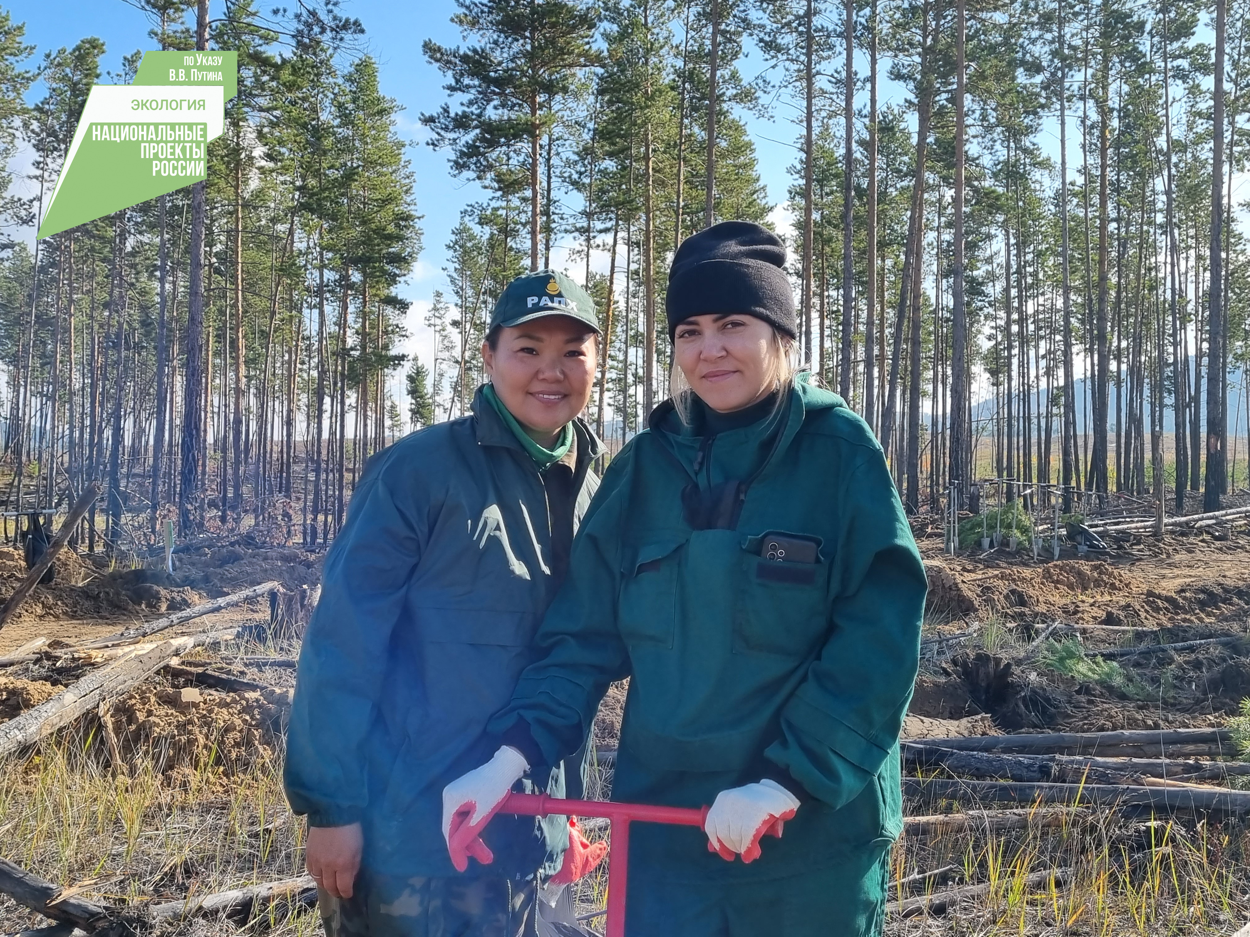 В Бурятии прошла Всероссийская акция «Сохраним лес»
