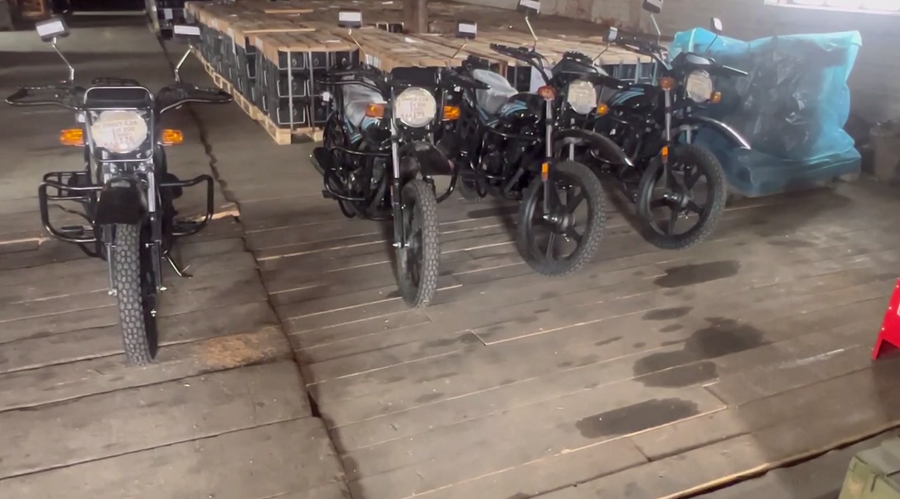 Военнослужащим из Бурятии на СВО передали партию мотоциклов 