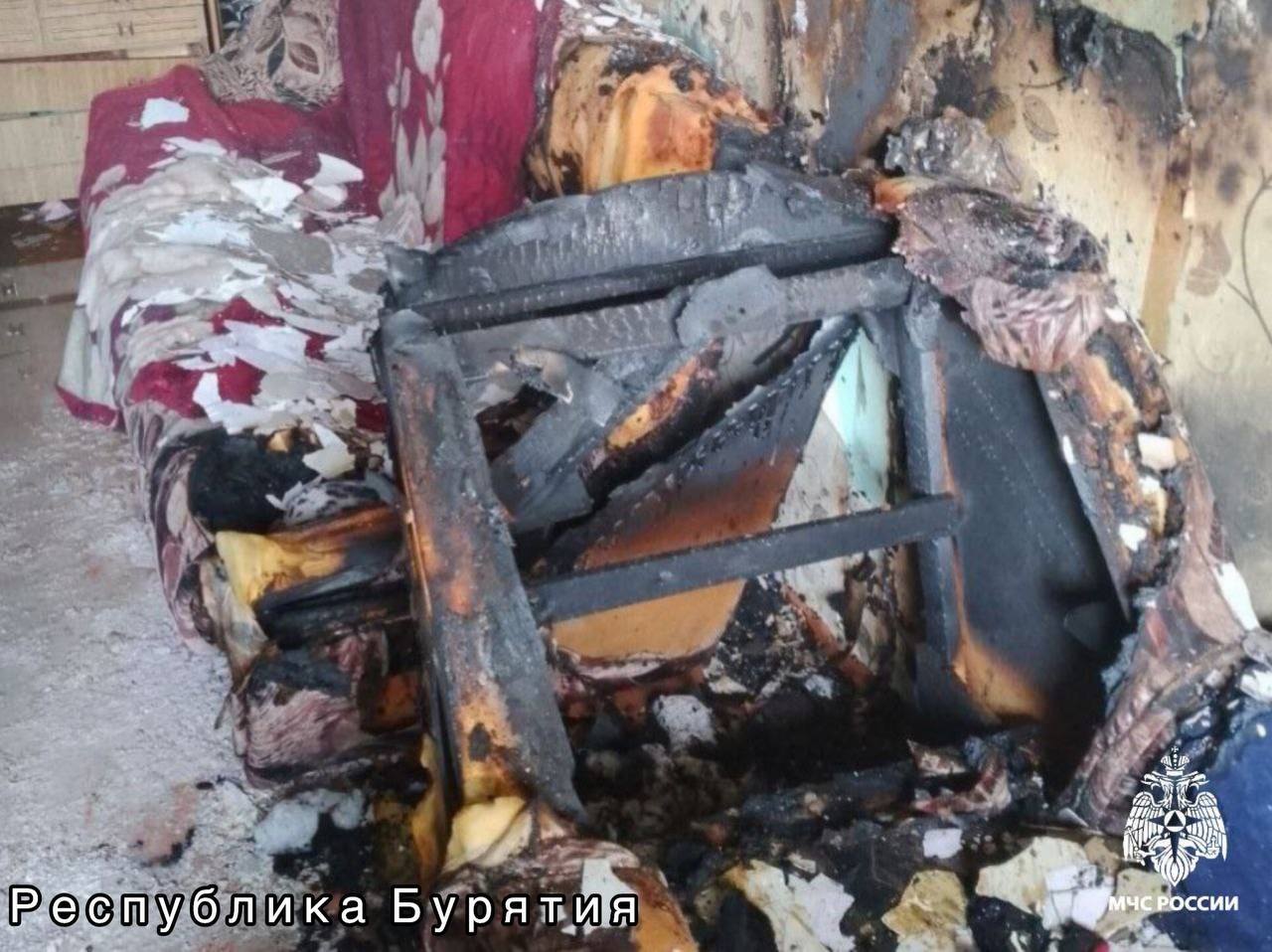 Шестилетний мальчик в Бурятии чуть не спалил дом, играя зажигалкой