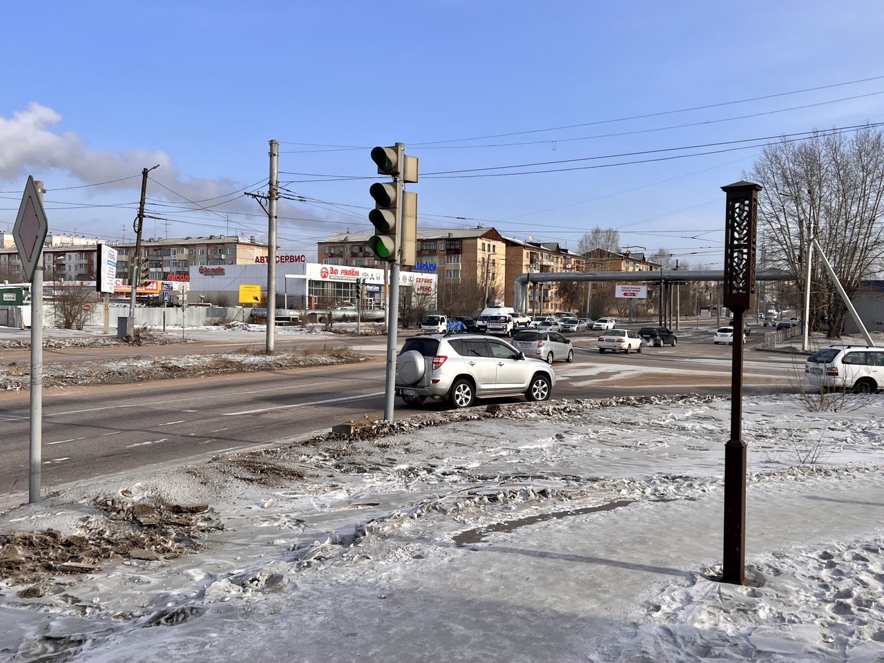 В Улан-Удэ на полгода перекроют сквозной проезд по улице Трубачеева -  новости Бурятии и Улан-Удэ