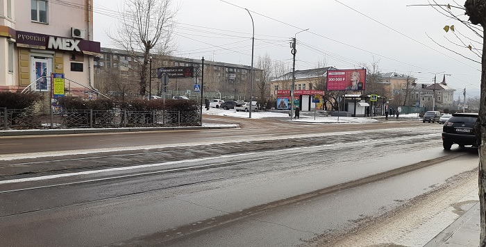 Улан-Удэ из-за потепления усилили подсыпку улиц