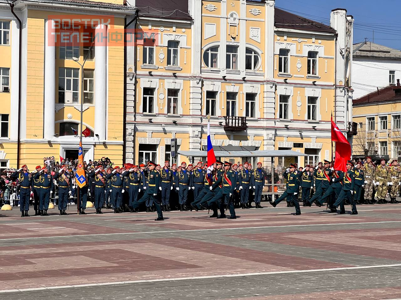 Парад Победы проходит сегодня в Улан-Удэ - новости Бурятии и Улан-Удэ