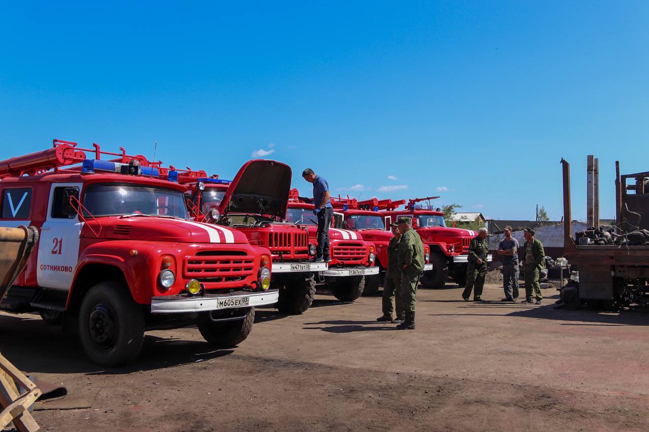 В Бурятии отремонтировали пять двадцатилетних пожарных машин