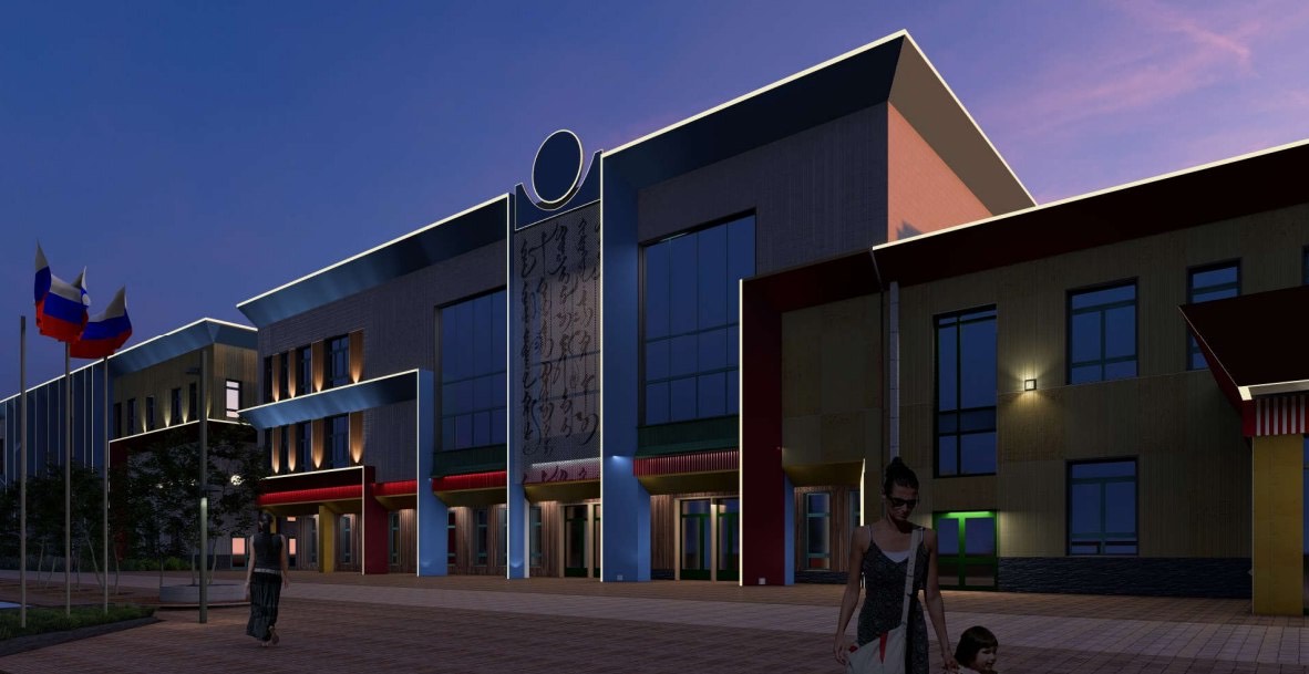 Стало известно, как будет выглядеть новая школа в центре Улан-Удэ 