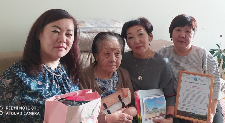 Жительница Бурятии отметила 101-й день рождения
