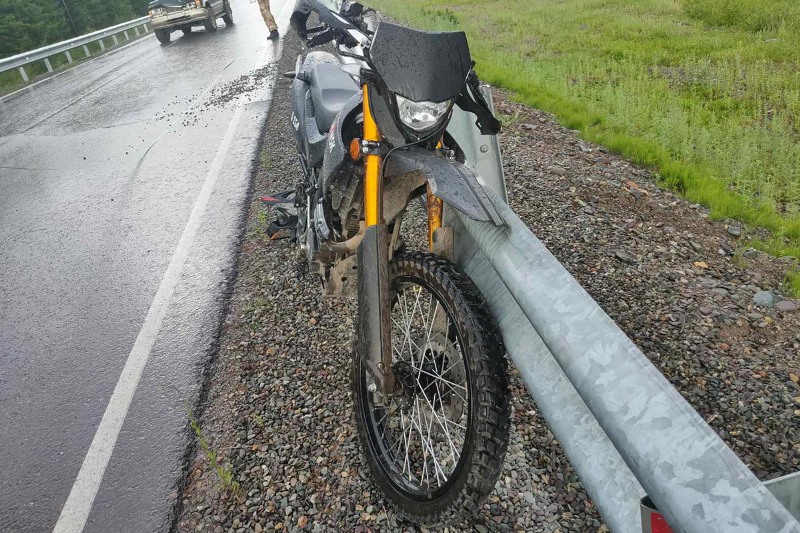 В Бурятии в ДТП пострадал 17-летний мотоциклист