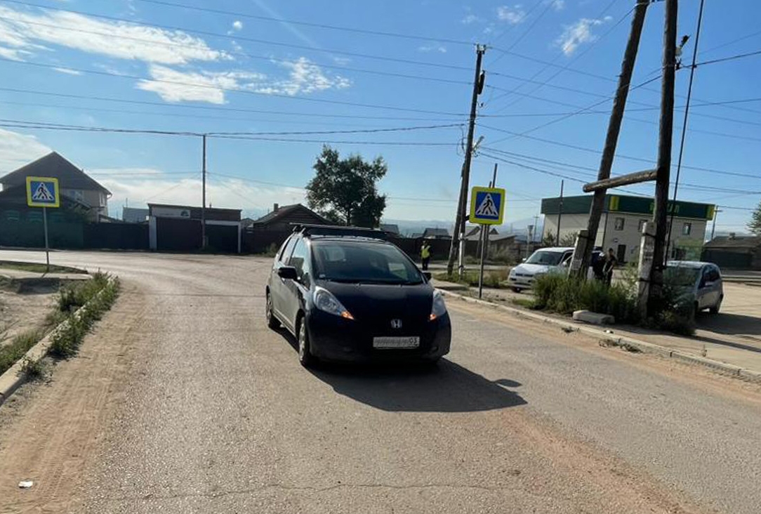 В Бурятии молодая автоледи сбила пешехода