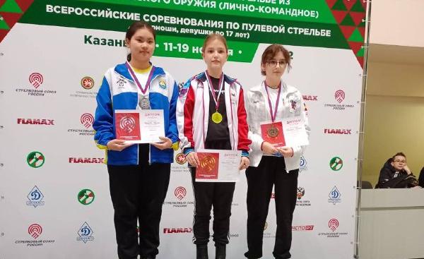 Пулевик из Бурятии взяла серебро Всероссийских соревнований