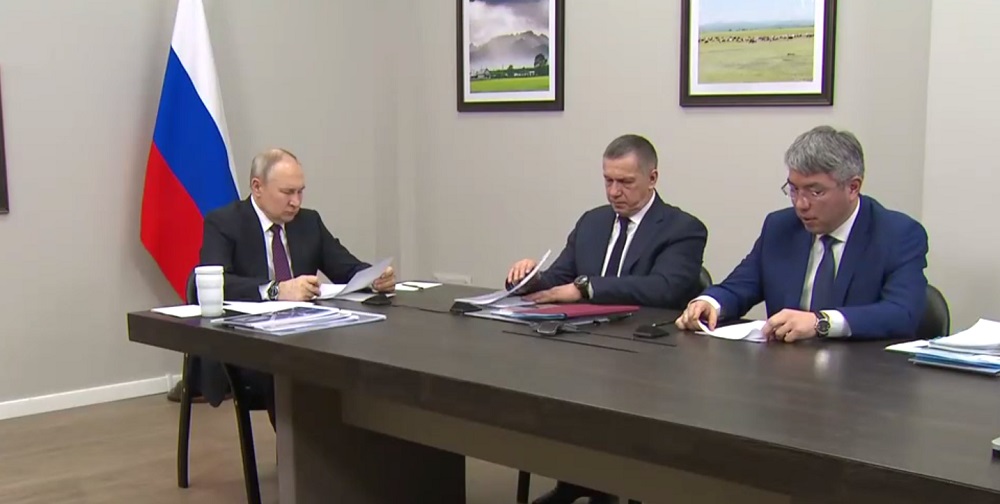Вопрос газификации обсудили во время приезда Владимира Путина в Бурятию