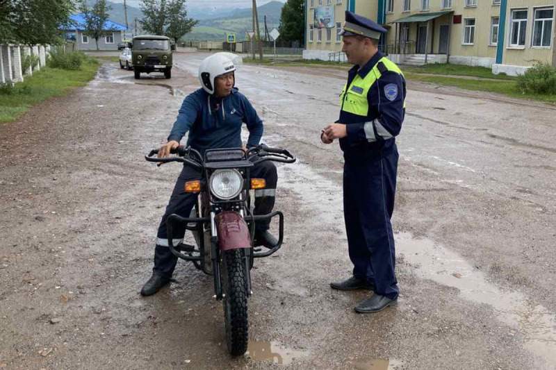 В Бурятии мотоциклисты не соблюдают ПДД