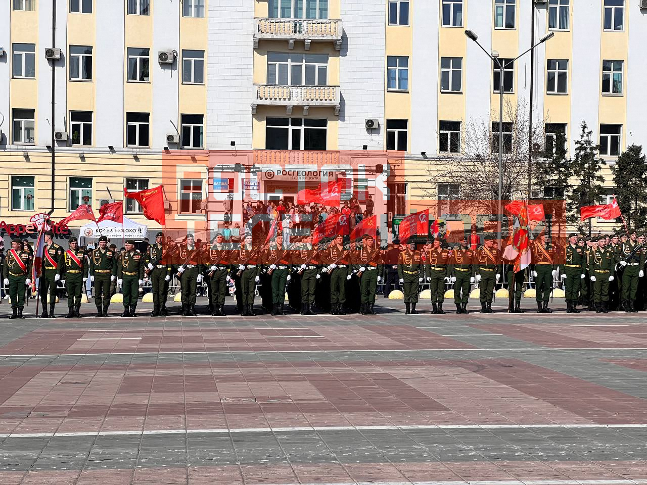 Парад Победы проходит сегодня в Улан-Удэ - новости Бурятии и Улан-Удэ