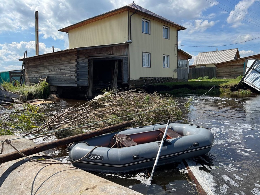 В подтопленном Заиграевском районе разрушено 7 мостов