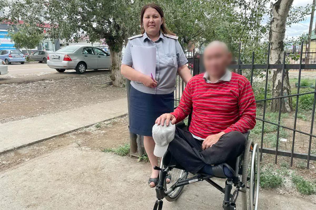 В Бурятии осужденному помогли приобрести инвалидную коляску