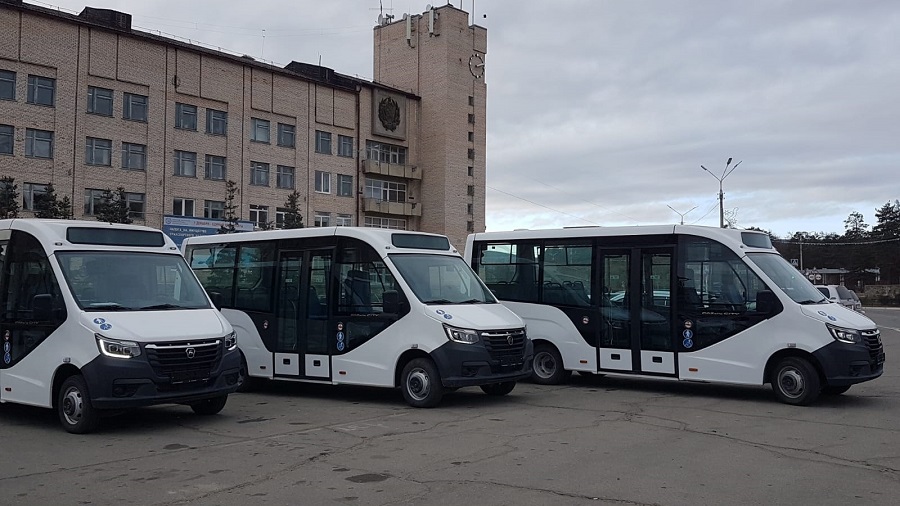 В Северобайкальск поступили три новых автобуса 
