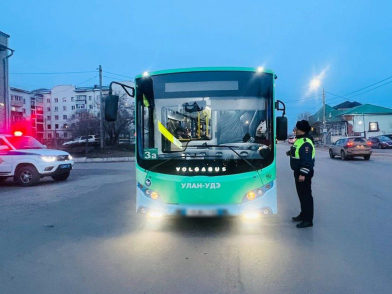Госавтоинспекция проверяет безопасность пассажирских перевозок в Улан-Удэ