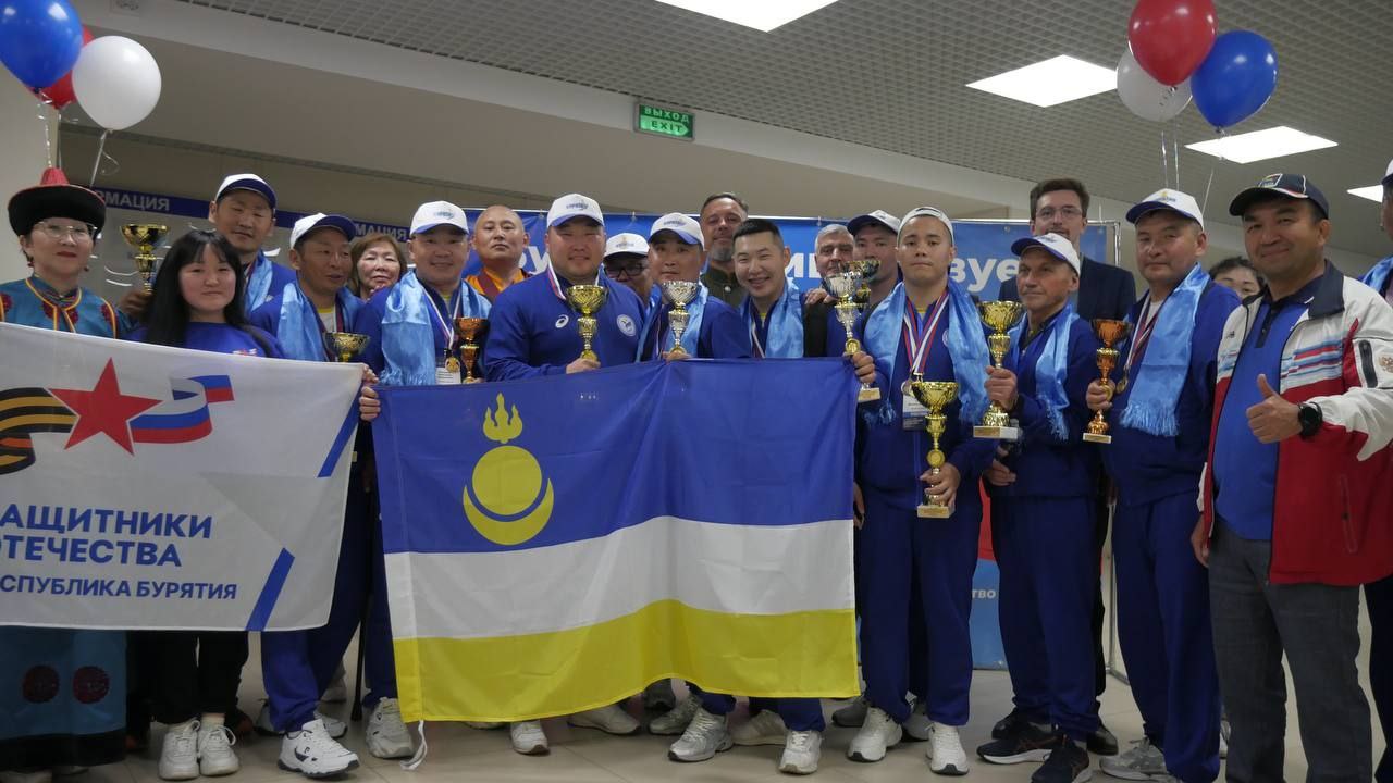 В Улан-Удэ встретили команду ветеранов СВО, занявших первое место на Кубке Защитников Отечества