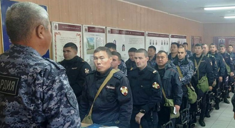 В Улан-Удэ почтили память погибшего от пуль сотрудника вневедомственной охраны