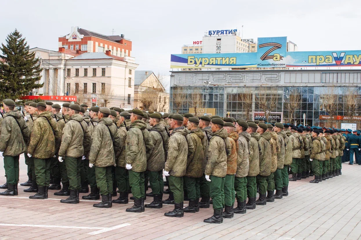 В Улан-Удэ сегодня прошла репетиция парада Победы - новости Бурятии и Улан- Удэ