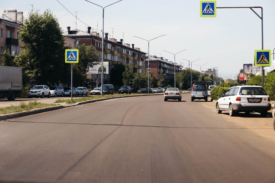 В Улан-Удэ новый асфальт по улице Борсоева не соответствует ГОСТу