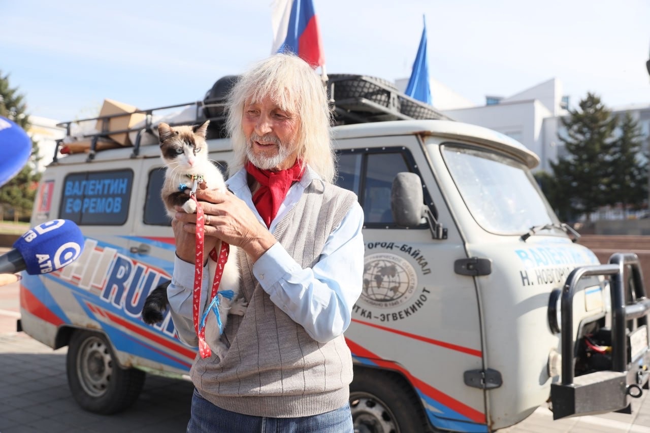 Путешественник Валентин Ефремов: «В Улан-Удэ приехал как к себе домой»