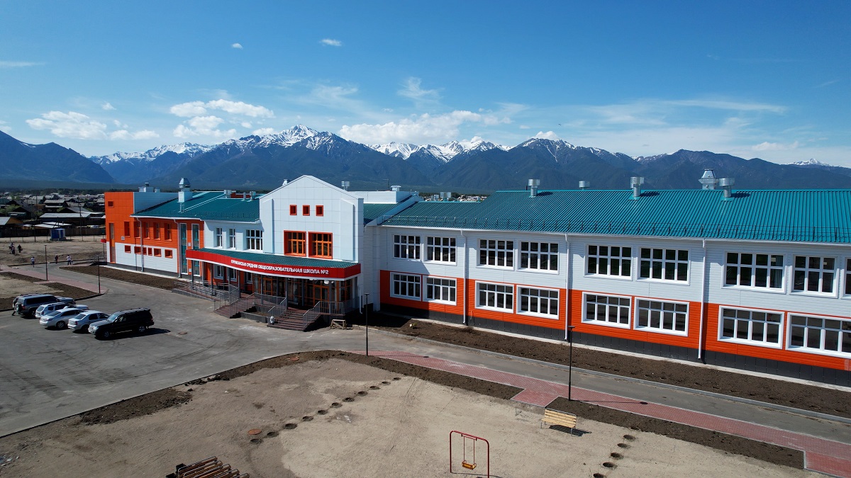 Новую школу построили в отдаленном районе Бурятии
