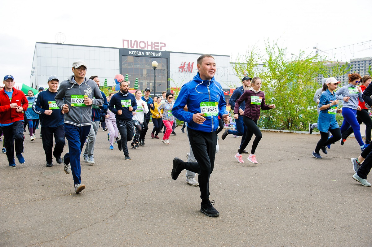 Cбер приглашает жителей Улан-Удэ на Зелёный марафон