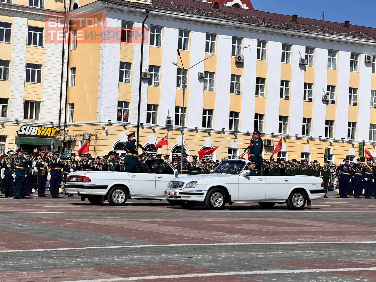 Парад Победы проходит сегодня в Улан-Удэ - новости Бурятии и Улан-Удэ