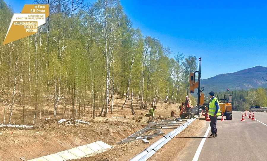 В Бурятии ремонтируют 22 километра дороги к Монголии