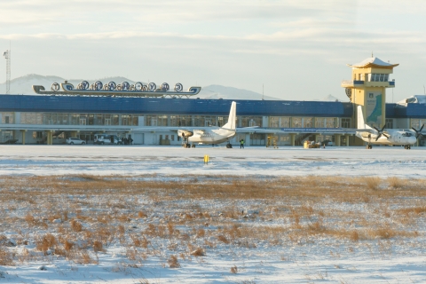 Сильный снег заставил самолёты из Иркутска приземлиться в Улан-Удэ 