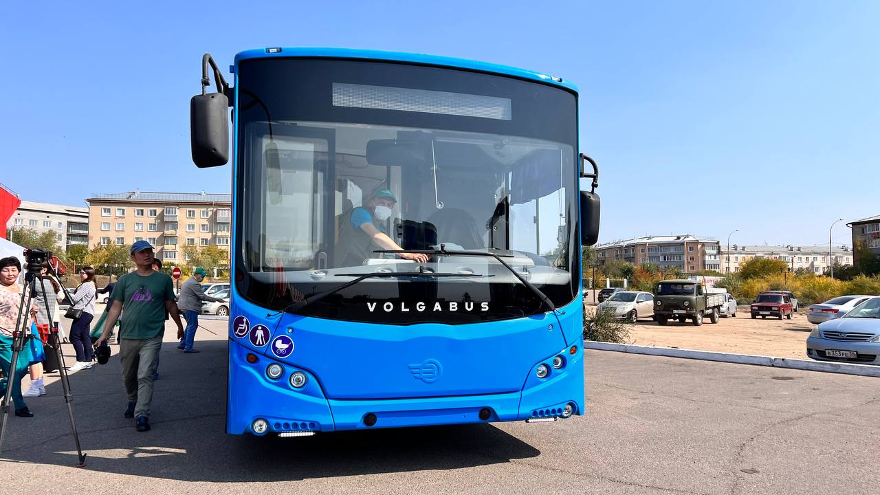 В Улан-Удэ прибыли два первых автобуса большого класса «Volgabus»