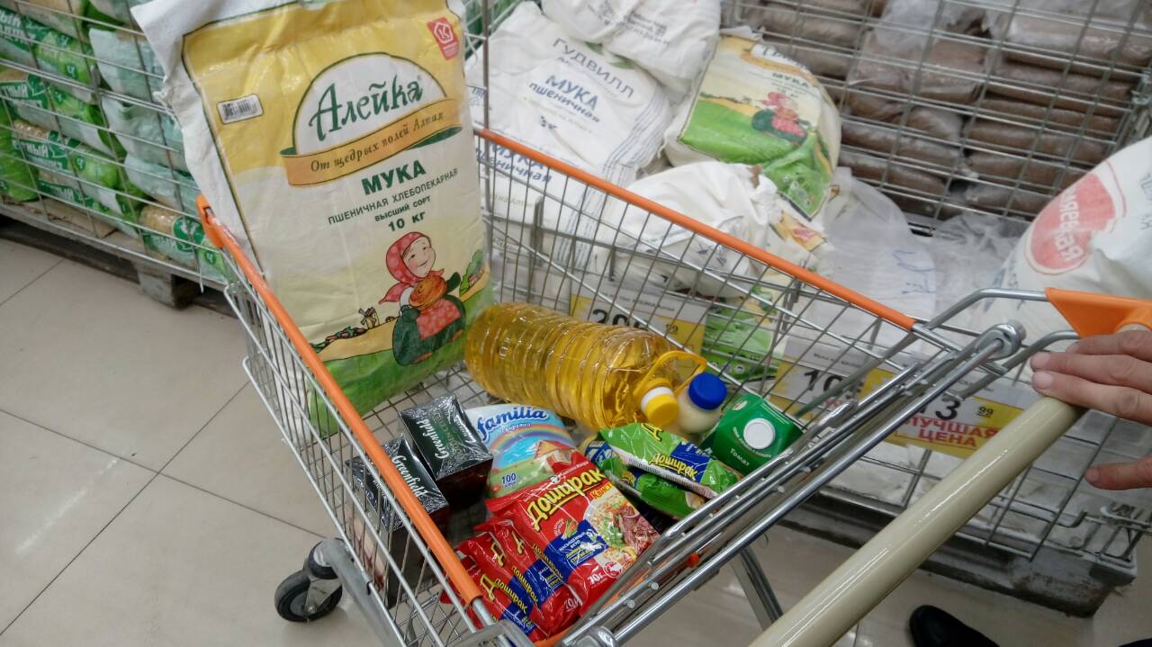 Жители Бурятии чаще всего покупают продукты питания