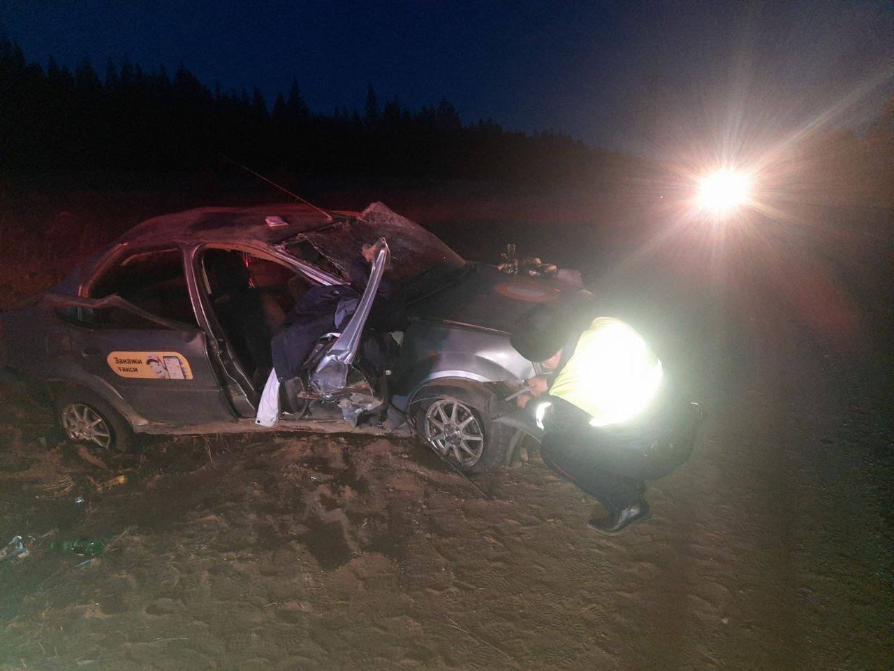 В районе Бурятии 18-летний водитель устроил смертельное ДТП