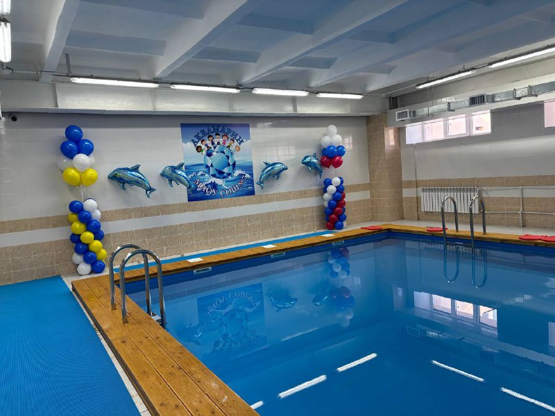 Современный бассейн открылся в школе в Улан-Удэ