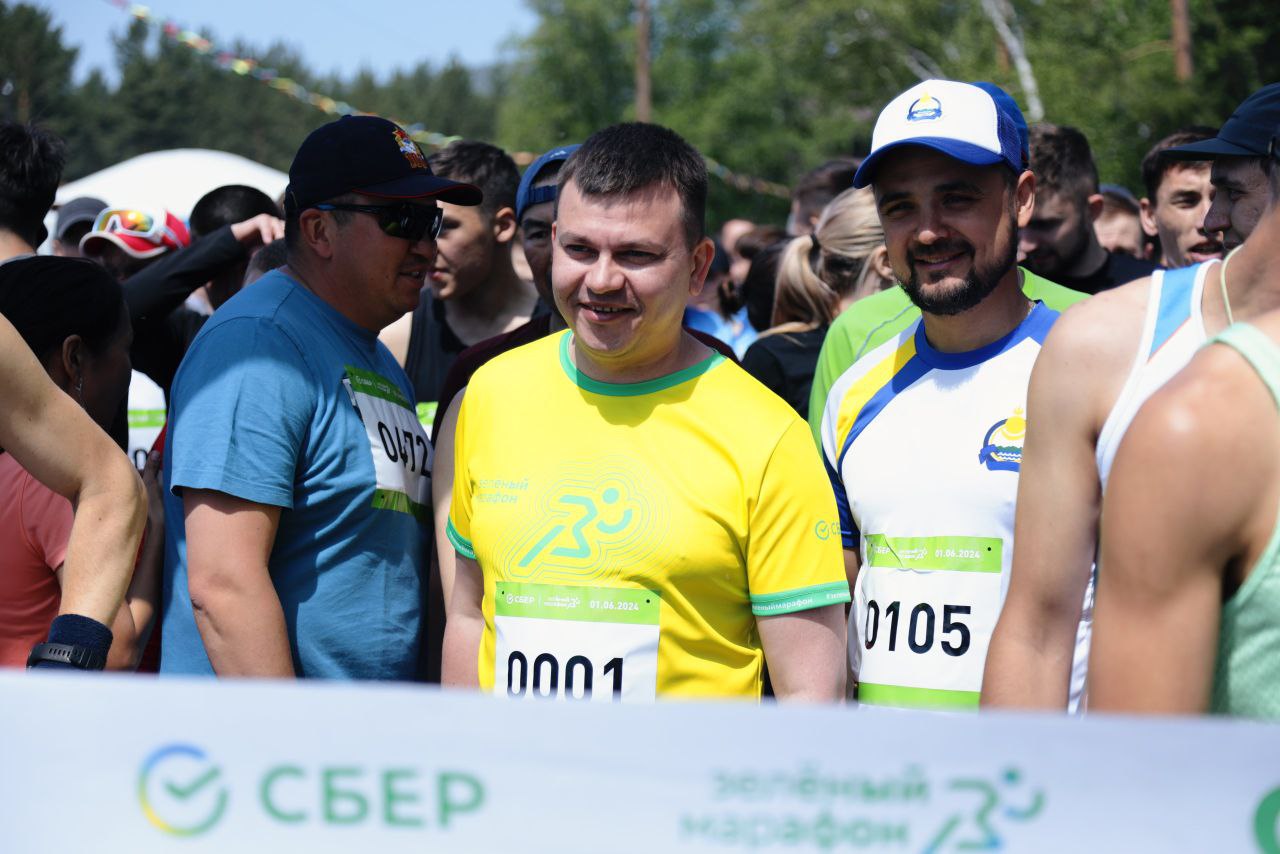 Жители Бурятии пробежали со всей Россией на Зеленом марафоне