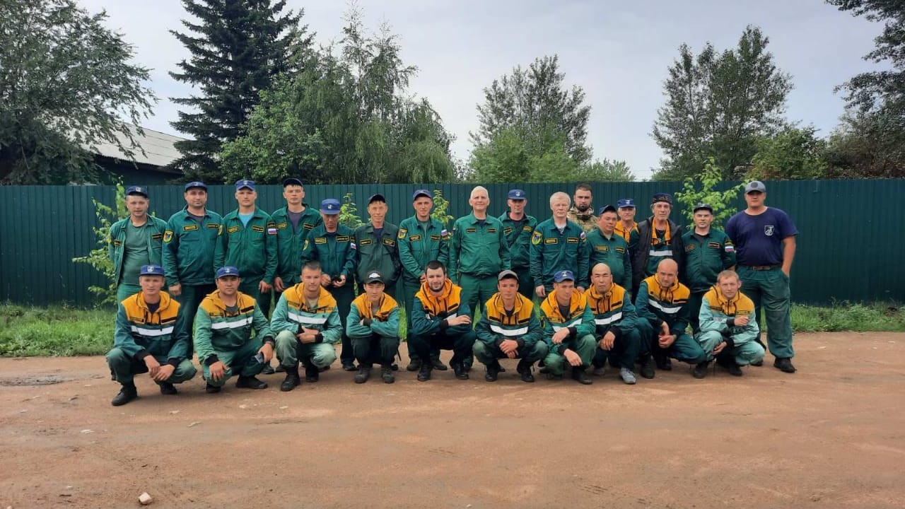 Лесной спецназ Бурятии отправился в Якутию, где тушат 52 пожара