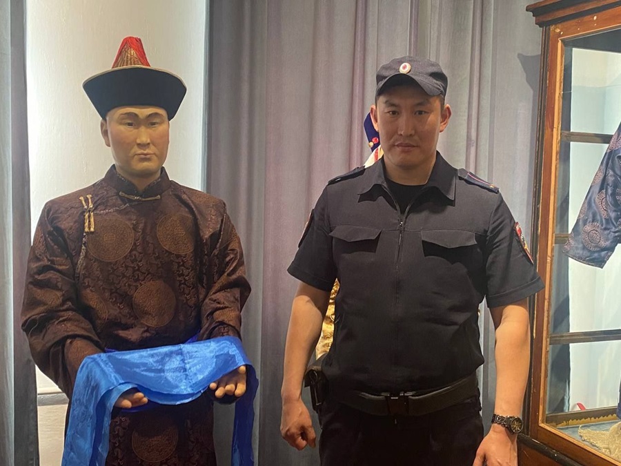 В Бурятии полицейский стал прообразом музейного экспоната