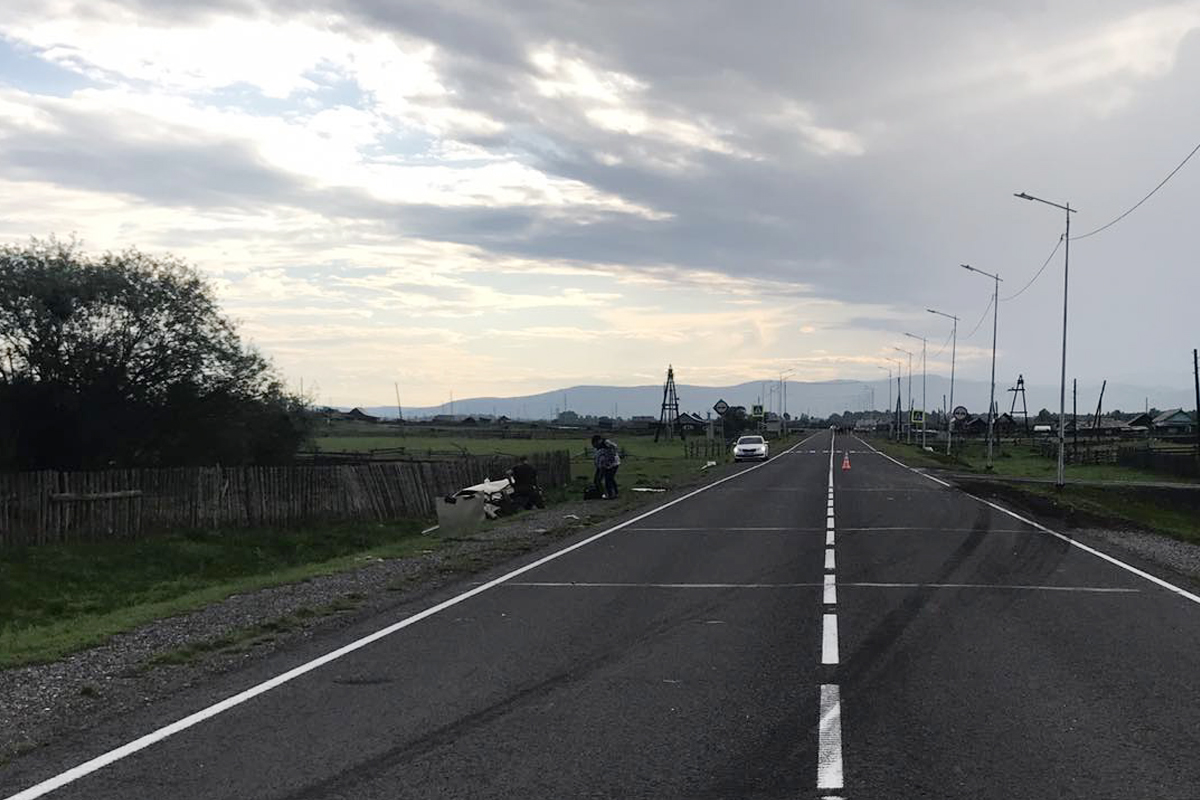 В Бурятии водитель вылетел на встречку и протаранил ВАЗ