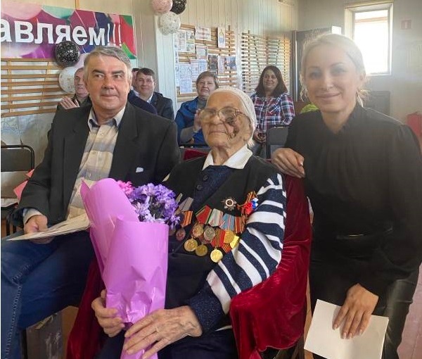 В Бурятии отметили 100-летие ветерана Великой Отечественной войны