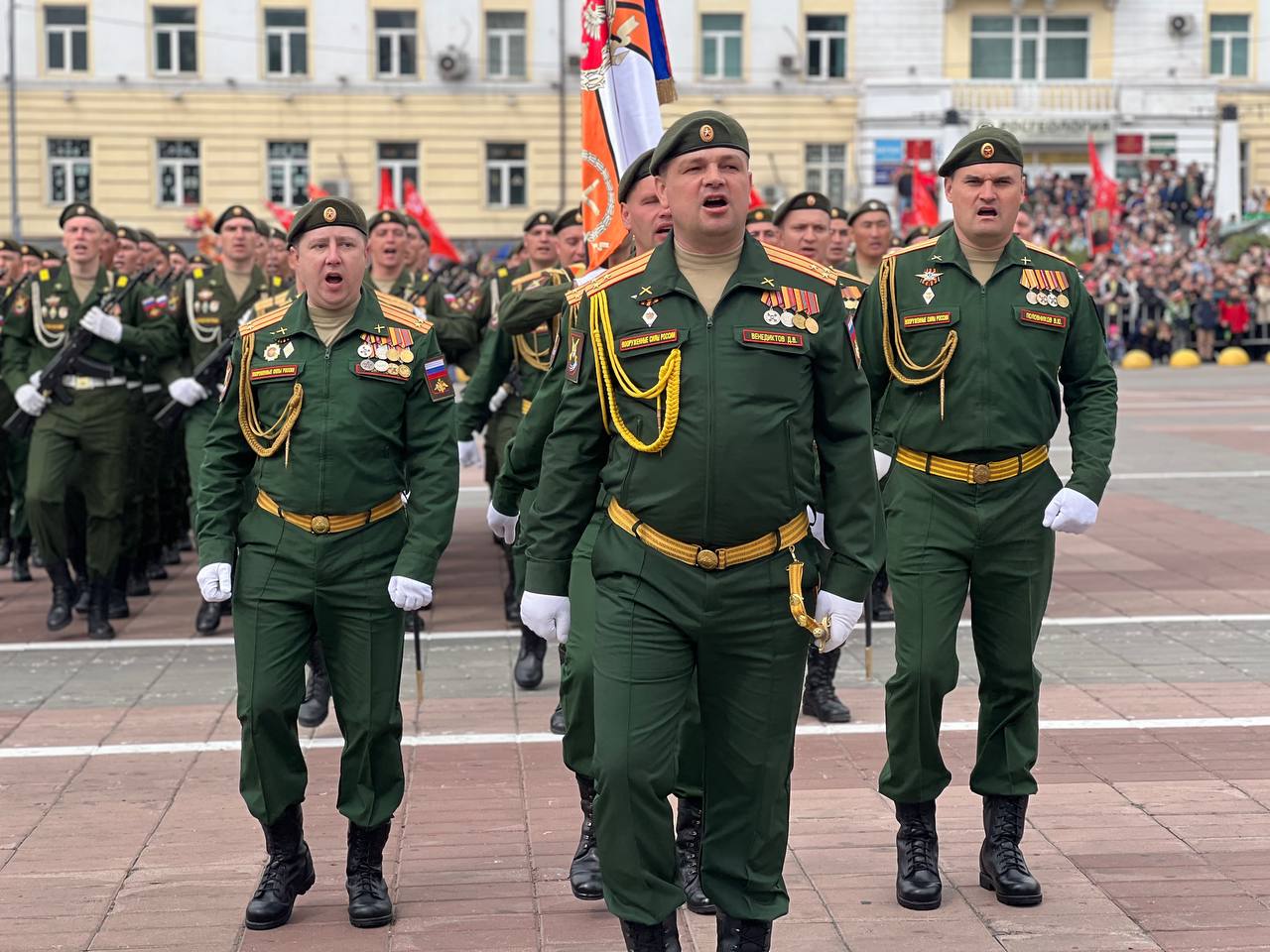 В Улан-Удэ прошел парад Победы - новости Бурятии и Улан-Удэ