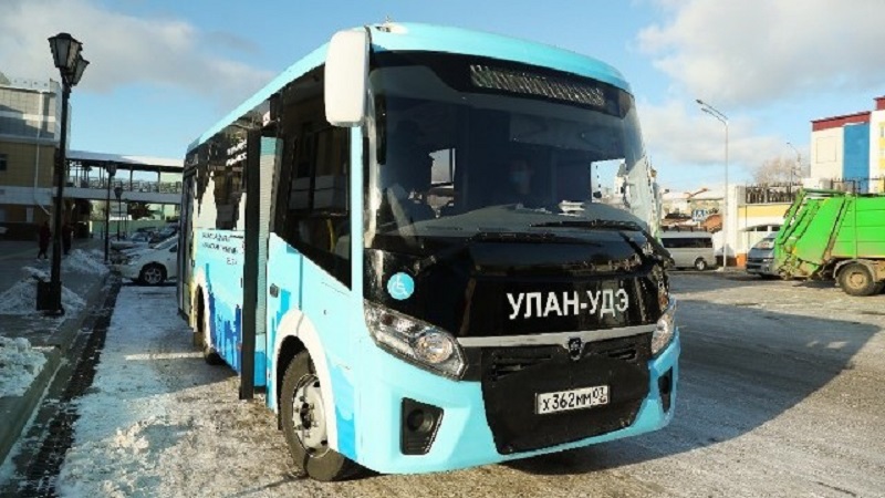 59 больших автобусов пополнили автопарк Улан-Удэ в этом году