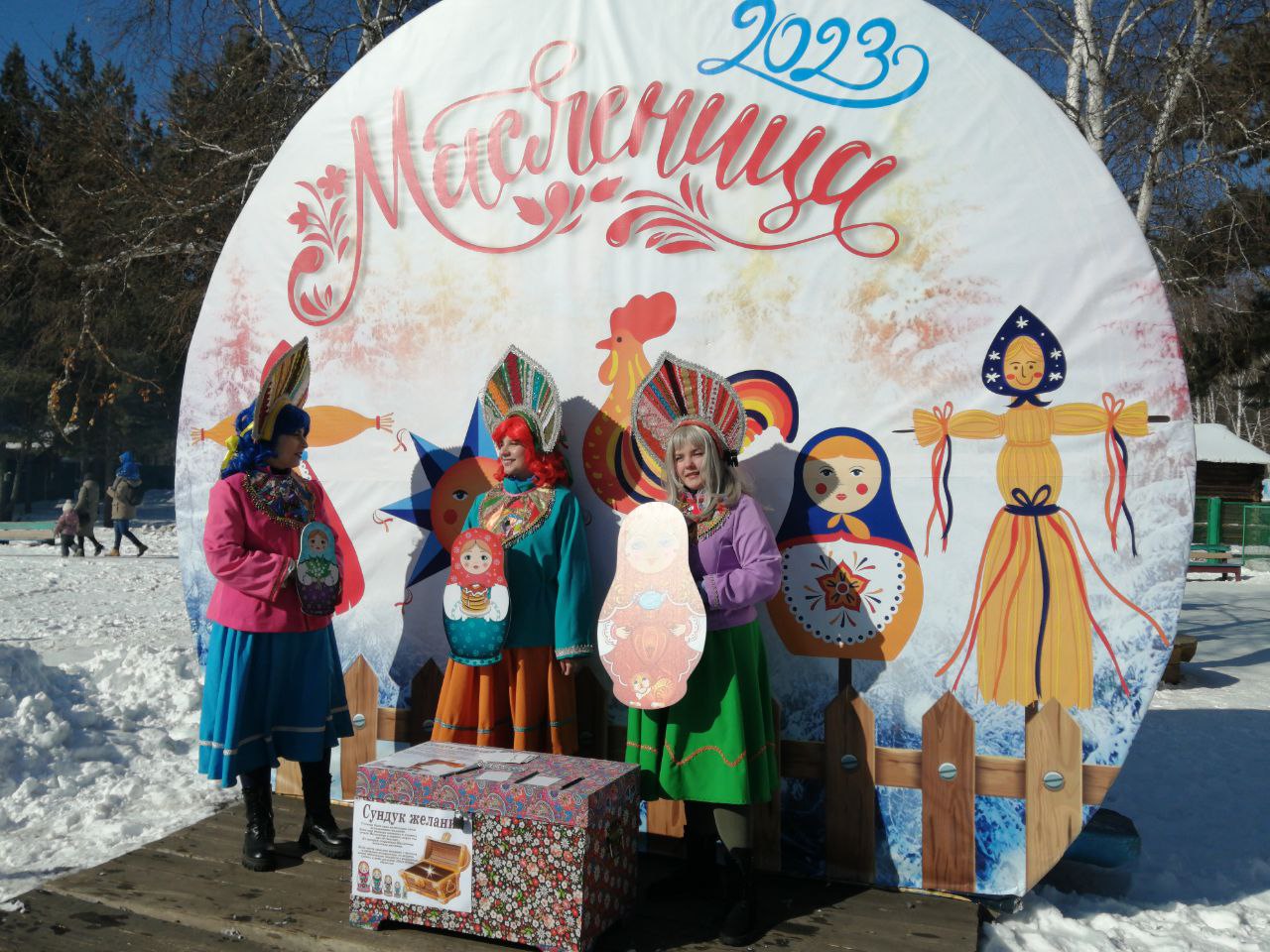 В Улан-Удэ в последний день Масленицы ожидается до минус 3 градусов