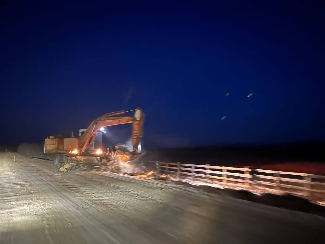 Дорожники закончили первый этап ремонта дороги в Бичурском районе Бурятии