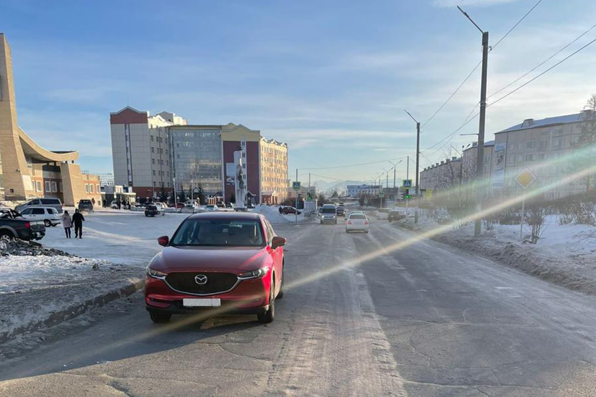 В Северобайкальске пьяный водитель сбил пешехода