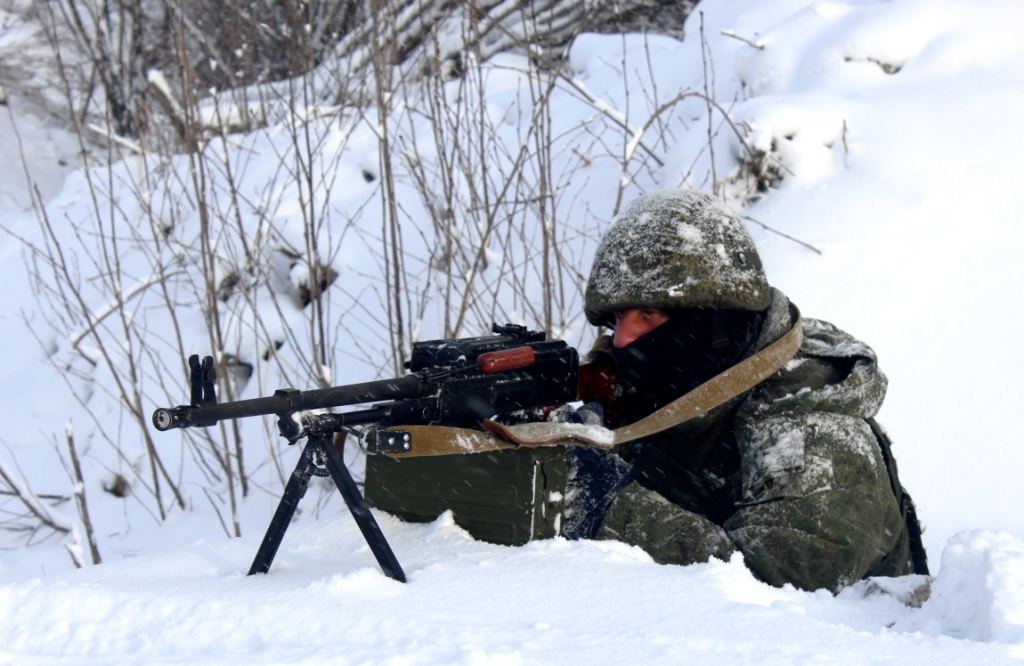 В Бурятии военнослужащие ВВО совершенствуют тактику действий в бою