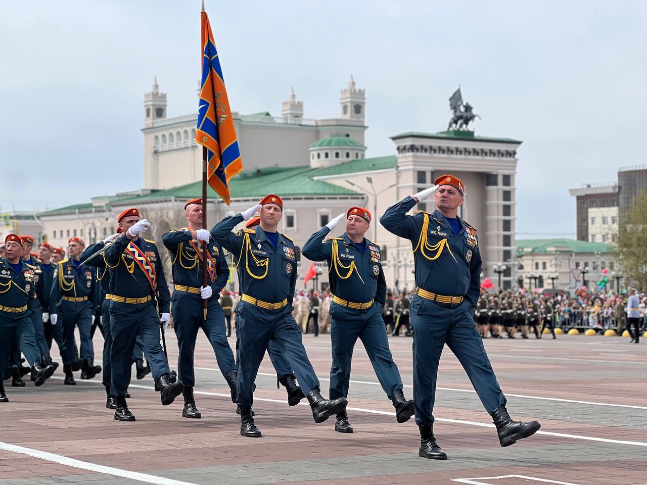 В Улан-Удэ прошел парад Победы